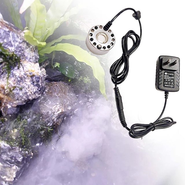 Cabezal atomizador para bonsái, humidificador para acuario, miniluz antiniebla, accesorios para acuario en liquidación