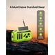 thumbnail image 1 of FORTECLEAR 5000mAh Radio de Emergencia con Manivela, Radio Meteorológi, 1 of 2