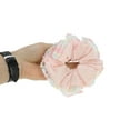 thumbnail image 2 of Unique Bargains 1 Pc Scrunchie Fashion Lace Hair Elastics Pink, 2 of 5