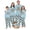 Style 2, variant on Baseball Christmas Tree Matching Pajamas For Family And Dog, Black And Red Pajamas With Plus Size