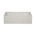 thumbnail image 2 of Malibu Home Bondi ADA LH Rectangle Whirlpool Bathtub 60"x 32"x 18" in Biscuit, 2 of 6