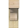 thumbnail image 2 of Ekena Millwork 8"W x 18"D x 22"H Olympic Block Rough Sawn Bracket w/ Offset Brace, Douglas Fir, 2 of 25