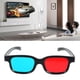 thumbnail image 2 of Red Blue 3D Glasses Brand New Black Frame Glasses Family Activity For View Anaglyphic, 2 of 5
