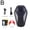 Black-wings, variant on USB Rechargeable Bicycle Tail Light, 1200mAh Battery, 4 Modes, Angel Wing Design, ABS, 1 Count