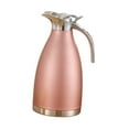 thumbnail image 2 of Luzkey Distributeur de Boissons en Acier Inoxydable 304 Isolé 2L Garde au Chaud 36 Heures pour Thé Chaud Lait Multifonctionnel Rose, 2 of 8