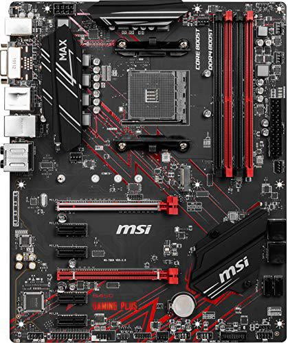 MSI B450 GAMING PLUS MAXマザー＋CPU MSI AMD ATX Gaming Motherboard, B450 GAMING PLUS MAX, AM4, DDR4