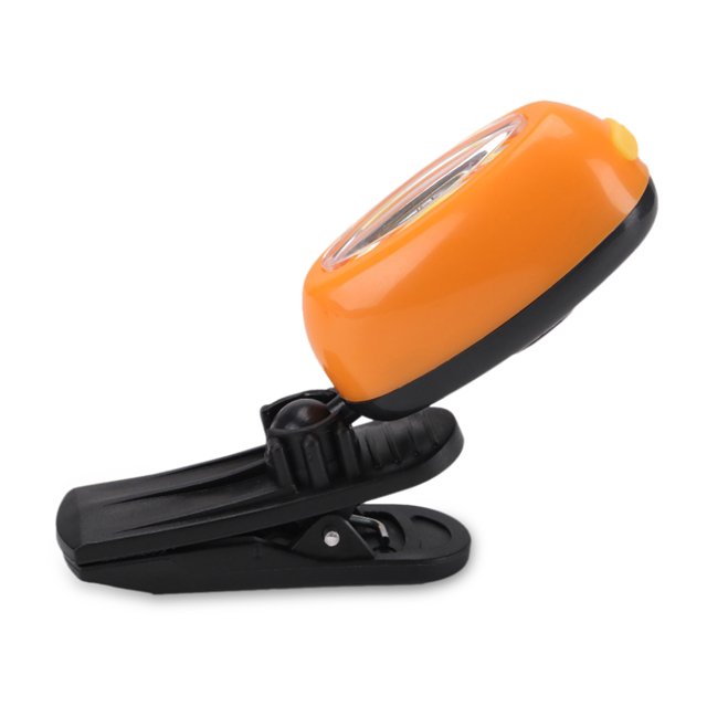 Soidarity Luz montada en sombrero para pesca, Camping, lámpara de tapa LED con Clip, faro de emergencia con pilas, accesorios para equipos Type6 NO6