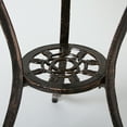 thumbnail image 6 of Outdoor Aluminum 3 Piece Bistro Set, Copper, 6 of 6