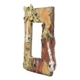 thumbnail image 6 of Rustic Western Chestnut Palomino Horses Single Gang Rocker Switch Cover Set Of 2, 6 of 7