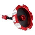 thumbnail image 4 of Bouchon de Réservoir de Carburant en Aluminium avec Évent Rouge pour Yamaha Raptor YFM 250/350/660R YFZ450, 4 of 9