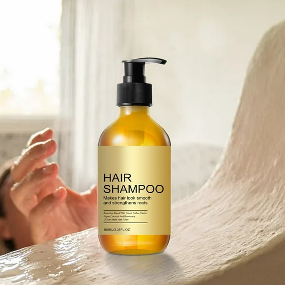 Riforla Vegan Natural Shampoo Organic Shampoo Itchy Dry or Sensitive Scalp Problems Reduce Hair Loss (60ml) Hair Care Yellow
