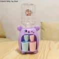 thumbnail image 1 of Mini dispensador de agua para niños, regalo para niños, lindo jugo de agua fría/caliente, fuente para beber leche, simulación de cerdo de dibujos animados, juguete de cocina, 1 of 4