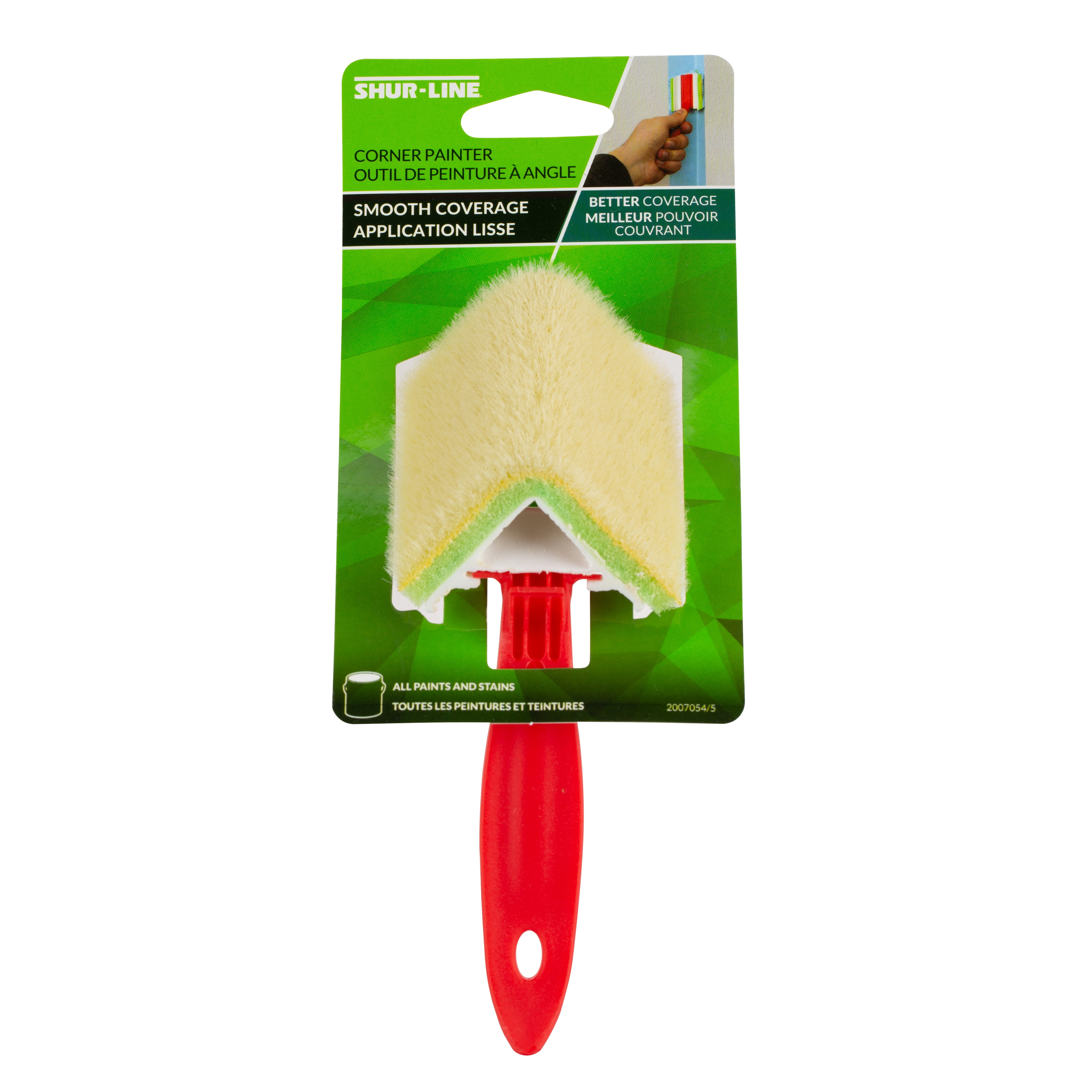 ShurLine Flocked Foam Corner Paint Pad