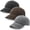 Black/Grey/Coffee, variant on 3 Pcs Washed Cotton Baseball Caps for Men Women, Breathable Retro Adjustable Dad Hats with Crown, Curved Brim Ball Caps for Running, Outdoor, Daily Casual Wear, Black/Grey/Khaki