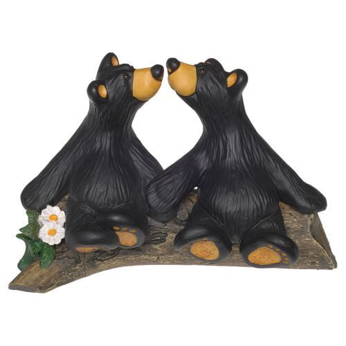 Bearfoots Flowers for You Mini Figurine Big Sky Carvers  Demdaco # 