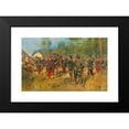 thumbnail image 2 of Richard Knötel 18x12 Black Modern Framed Museum Art Print Titled - Capitulation of Emperor Napoleon III on 1 September 1870 Following the Battle of Sedan, 2 of 5