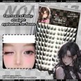 thumbnail image 1 of Pestañas postizas con efecto ojos de zorro, pestañas postizas reutilizables de un solo grupo segmentadas, naturales, gruesas, herramienta de extensión de Manga, 3/10 filas, 1 of 5