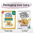 thumbnail image 3 of Good Thins Parmesan & Garlic Rice & Cheese Snacks Gluten Free Crackers, 6 - 3.5 oz Boxes, 3 of 3