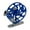 Blue, variant on colaxi Fly Fishing Reel Baitcasting Reel Compact Labor Saving Right Hand Lightweight Metal Ice Fishing Reel for Freshwater Saltwater Red