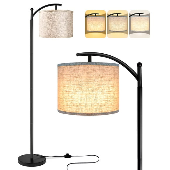 Lámpara de Piso ROTTOGOON LED 9W 3 Colores Negra