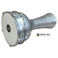 thumbnail image 4 of The ZAZA Percussion The 16'' Silver Lotus Aluminum Darbuka Doumbek., 4 of 6