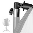thumbnail image 4 of EeaseCA 4pcs Reflector Holder Stand Light Stand Clip Studio Photography Background Reflector Disc Holder Clip Adapter Bracket for Light Stand (Black), 4 of 7