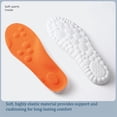 thumbnail image 4 of Stepprs Insoles, Cloud Massage Shoe Stepper Insoles for for Women Men, Memory Foam Insole with Arch Support for All-Day Comfort Relieves Foot Fatigue (Orange 2 pcs, Men 4-4.5/Women 5.5-6), 4 of 12