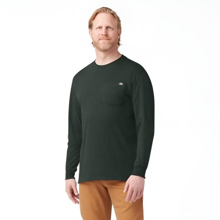 Dickies Men's Heavyweight Long Sleeve Pocket T-Shirt photo 1