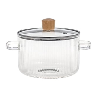 Simax Heat-Resistant Glass Baking Dish - 1.5 Liter Clear Oven & Microwave Safe Dish
