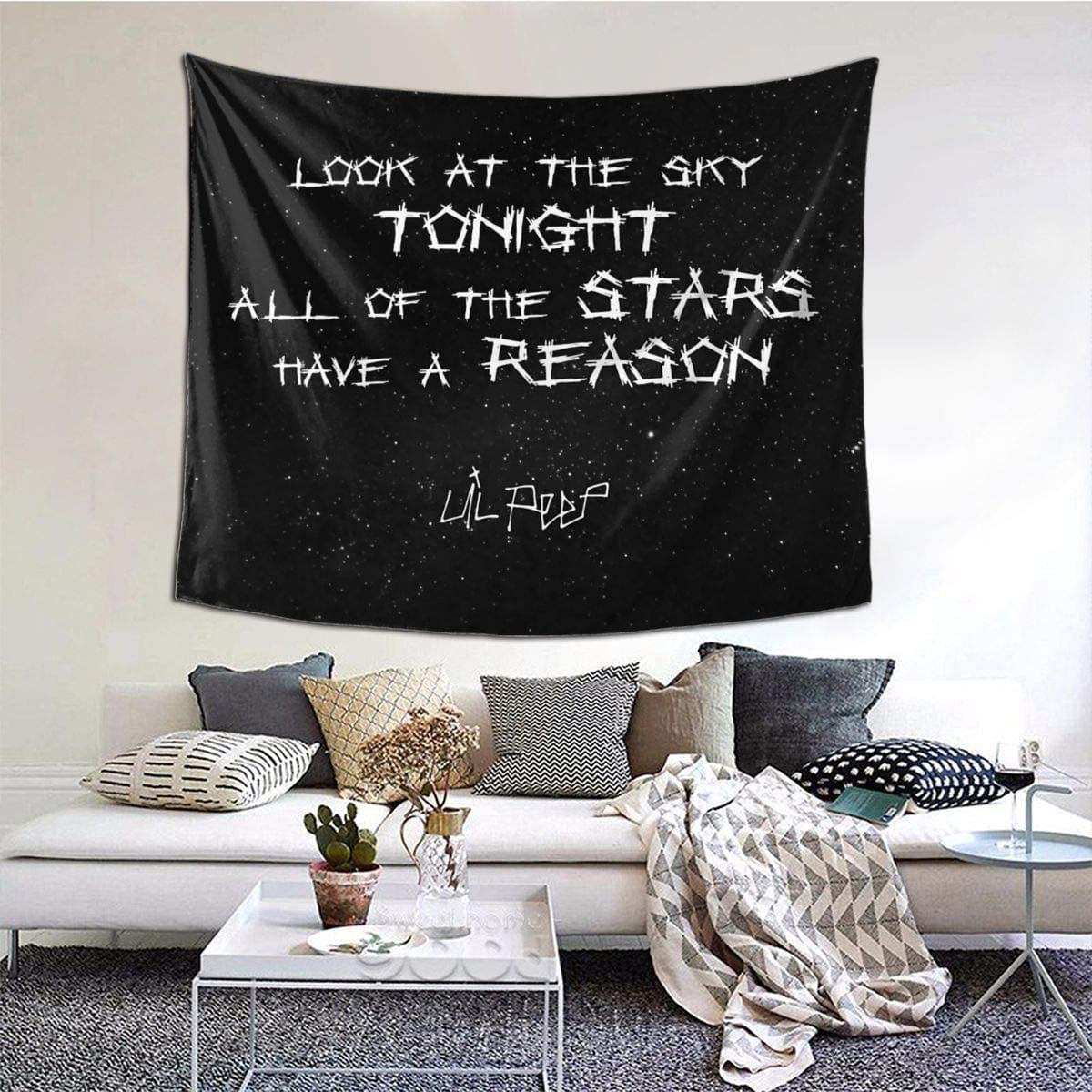 Lil peep tapestry cheap sale