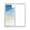 Blue, variant on Teal Summer Beach Window Privacy Film, Coastal Nautical Seaside Ocean Static Cling UV Sun Blocking Tint Film Heat Control Windows Films for Bedroom Bathroom, Window Stickers 17.7"x39.3"