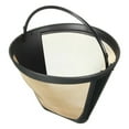 thumbnail image 7 of 2 Pcs Black Gold Coffee Filter, 4# Cone Style Replacement Coffee Filter, Long Lasting Stainless Steel Reusable Coffee Filter for 4 Cone Brewers,Coffee Maker Parts & Accessories, 7 of 7