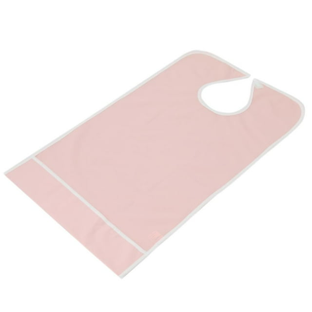 Delantal de para Baberos Lavables para Ancianos Servilleta para Comer con Bolsillo - 1, tal se describe 01 Macarena Babero reutilizable para adultos
