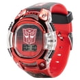 thumbnail image 4 of Reloj infantil Transformers – Pantalla LCD, bisel metálico, correa cómoda ajustable, lata coleccionable – Perfecto para niños y niñas, 4 of 5