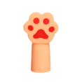 thumbnail image 1 of Human Fake Hand Cat Interactive Toys Portable Tiny Hands Flat Hand Style Durable, 1 of 5