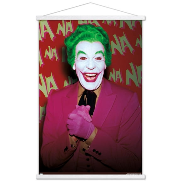 DC Comics - The Joker - Batman 1966 Wall Poster with Magnetic Frame, 22.375" x 34"