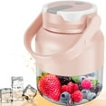 thumbnail image 2 of YOPTOP Portable Blender USB Rechargeable Blender Juicer Cup with 8 Stainless Steel Blades Efficient Personal Size Blender Fruit Mixer Smoothies Blender 500ml with Overload Protection for Home Of,pink, 2 of 6