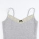 thumbnail image 4 of Camisoles Camisolas cortas Top corto sin mangas con cuello redondo y retazos de encaje de punto informal (M) Cgtredaw Para estrenar, 4 of 6