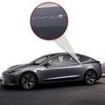 thumbnail image 4 of IPG Compatible for Model 3 / Model Y Door Handle Decal Sticker Wrap Kit (Set of 4) with Tesla Logo Personalize Your Tesla (Purple Glitter), 4 of 5