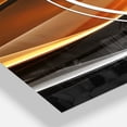 thumbnail image 3 of Designart 'Gold Silver Inward Lines' Modern Wall Clock, 3 of 3