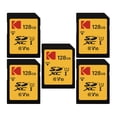 thumbnail image 1 of Memory Card KODAK 128GB SD Class 10 UHS-I U1 V10 5-Pack, 1 of 3