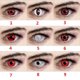 thumbnail image 2 of EYESHARE Lentes De Contacto De Color Para Ojos 1 Par De Accesorios De Anime Cosplay Anual Ues Halloween Contactos Gao Jinjia unisex, 2 of 2