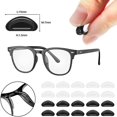 thumbnail image 2 of 26 pares de gafas antideslizantes de silicona, gancho para la oreja, almohadillas adhesivas para la nariz, 2 of 5
