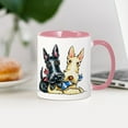 thumbnail image 3 of CafePress - Scottie Gingham Cuties Mugs - 11 oz Ceramic Mug - Novelty Coffee Tea Cup, 3 of 4