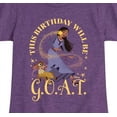 thumbnail image 3 of Disney - Wish - Birthday Goat - Toddler and Youth Girls Fitted Short Sleeve T-Shirt, 3 of 5