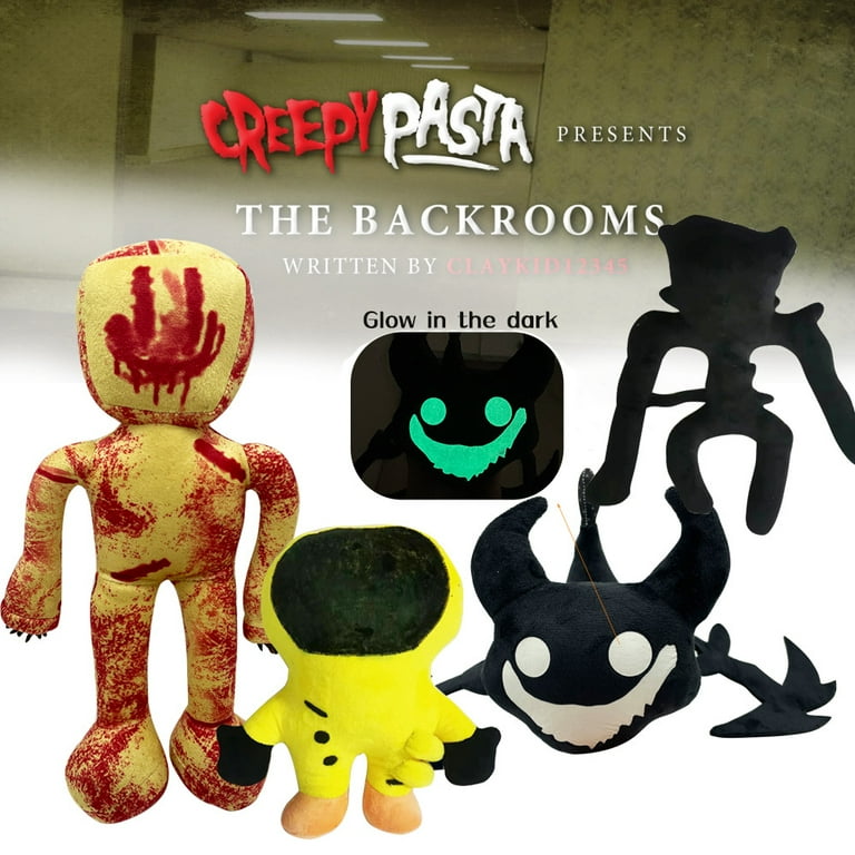 The Backrooms Plush - New Monster Horror Game Stuffed Figure Doll for  Children and Adults, Halloween Christmas Birthday Gift Choice for Boys  Girls 