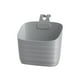 thumbnail image 2 of Caja De Almacenamiento De Plástico Cesta organizadora de pared apilable de plástico de 3 niveles para baño y cocina, color gris (1 pieza). Rkxzt, 2 of 7
