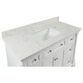 thumbnail image 6 of Sydney 48" Bathroom Vanity with White Cabinet and Engineered Marble Top, 6 of 7