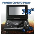 thumbnail image 2 of 7.8 Inch 16:9 Widescreen 270° Rotatable LCD Screen Home Car TV DVD Player Portable VCD MP3 Viewer With Game Function ,high resolution screen, 2 of 6
