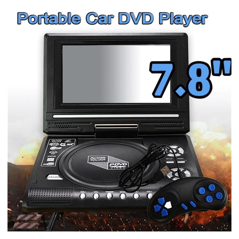 7.8 Inch 16:9 Widescreen 270° Rotatable LCD Screen Home Car TV DVD